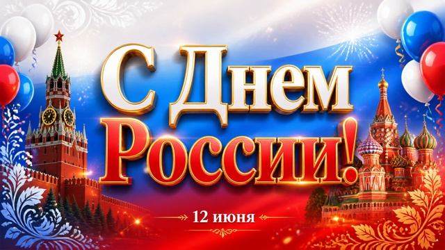 ЮРГИНЕЦ - С Днём России!