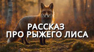 Исповедь рыжего лиса I Мы больше не боимся I рассказ