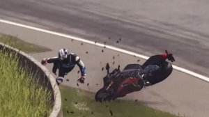 Мотогонки. Жесткие Аварии на мотоциклах. Игра RiMS Racing PS4