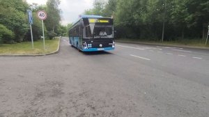 автобус ЛиАЗ 5292 борт 191928 маршрут 687