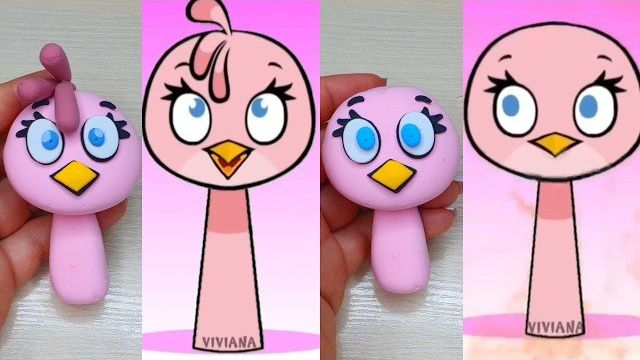 СОЗДАЕМ СПРУНКИ OC СТЕЛЛУ ИЗ Angry Birds, фазы 1-2 С ПОМОЩЬЮ ВОЗДУШНОГО ПЛАСТИЛИНА смотреть онлайн