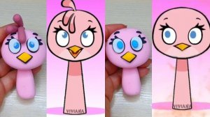СОЗДАЕМ СПРУНКИ OC СТЕЛЛУ ИЗ Angry Birds, фазы 1-2 С ПОМОЩЬЮ ВОЗДУШНОГО ПЛАСТИЛИНА