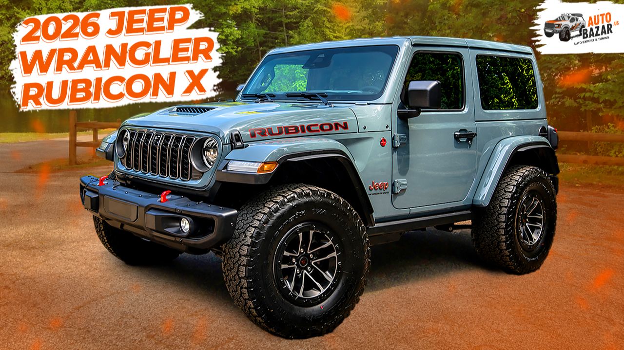 Обзор 2026 Jeep Wrangler Rubicon X: все отличия от Rubicon, двухдверная версия для бездорожья! смотреть онлайн