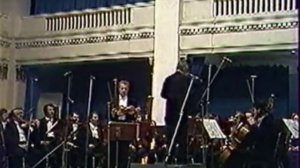 София Губайдулина. Концер №1 «Offertorium» для скрипки с оркестром. Солист-Олег Каган. Дирижер-А.Кац