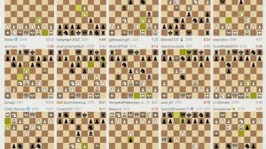 Трансляций шахмат на сайте Lichess – запись №1 - 78of230