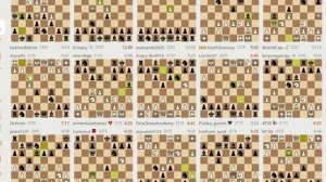 Трансляций шахмат на сайте Lichess – запись №1 - 58of230