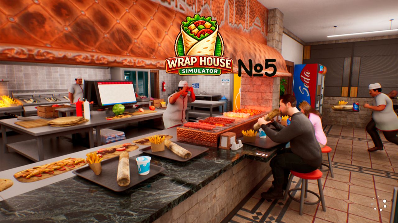 Wrap House Simulator🌯 №5 - БЕГОТНЯ!