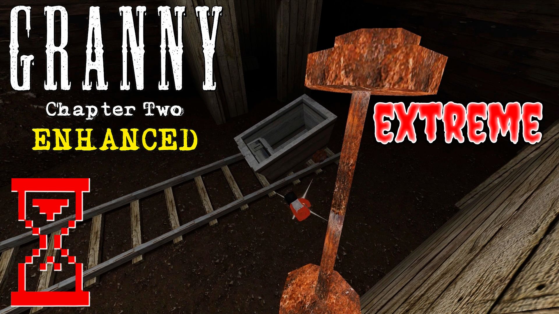 Прохождение улучшенной Гренни 2 на Экстриме: Подземелье | Granny 2 Enhanced смотреть онлайн