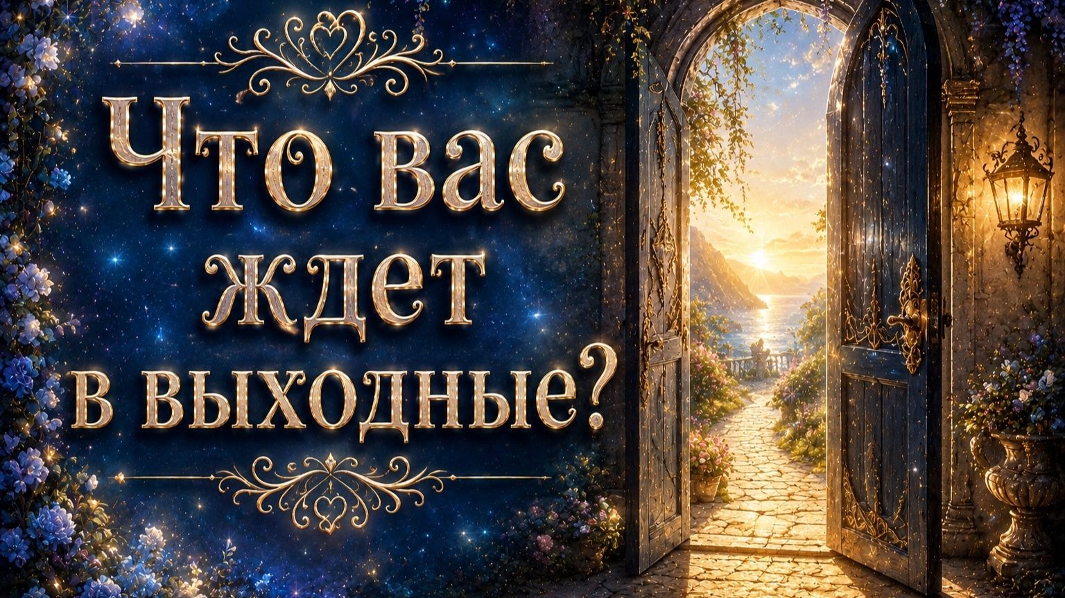 Что вас ждёт в выходные? Гадание пасьянс Tarot reading (4) смотреть онлайн