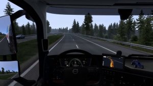 Volvo FH5 - Euro Truck Simulator 2 | Игровой процесс на клавиатуре