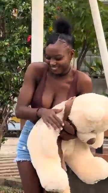 El peluche divertido