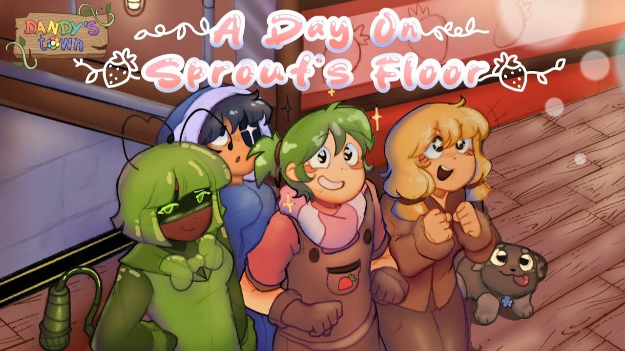 A Day on Sprout’s Floor | Dandy’s World Human AU смотреть онлайн