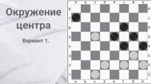 Прорыв в дамки в шашках и окружение центра - часть стратегии игры в шашки.