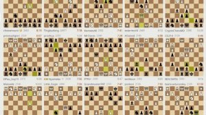 Трансляций шахмат на сайте Lichess – запись №1 - 156of230