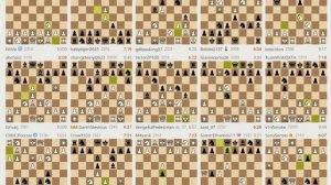 Трансляций шахмат на сайте Lichess – запись №1 - 80of230