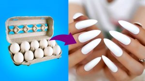 6 DIY# КАК СДЕЛАТЬ НАКЛАДНЫЕ НОГТИ ИЗ ДОМАШНИХ МАТЕРИАЛОВ – 6 РАЗНЫХ МОДЕЛЕЙ