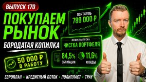 Выкинул хлам из портфеля! Ребалансировка на 50 тыс. рублей и рекордный бум облигаций