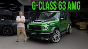 Яркий Mercedes G63 AMG