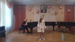 Петрова Мария. 10 лет._Кукушка_ Муз. Е. Птичкина, сл. Т. Ульяновой. 3 мин 10 сек. Концертмейстер Сев
