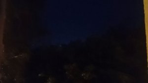 Гроза в Новосибирске - вид из разных окон . И что за  странное аномальное явление?