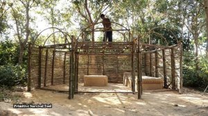 Строительство дома-виллы «Хоббит» с декоративной комнатой