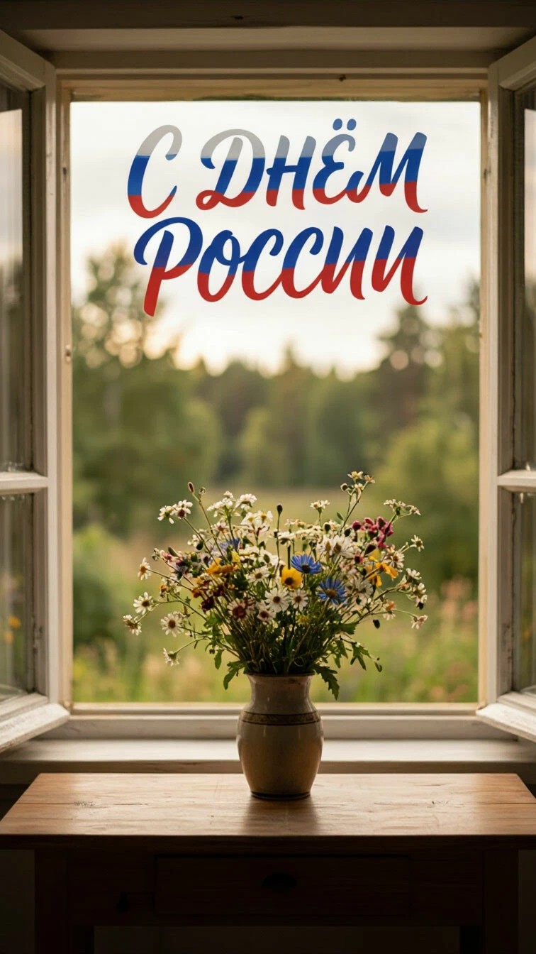 С ДНЁМ РОССИИ! С ПРАЗДНИКОМ!