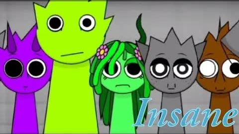 "Insane"- Sprunki: Сумашедший Микс смотреть онлайн