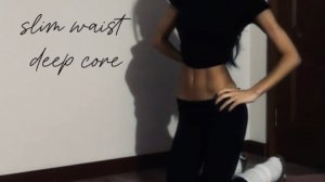deep core & slim waist || упражнения на глубокие мышцы кора и тонкую талию || aidka