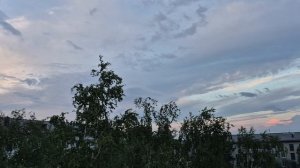 12.06.2026г. Красивый закат на небе
