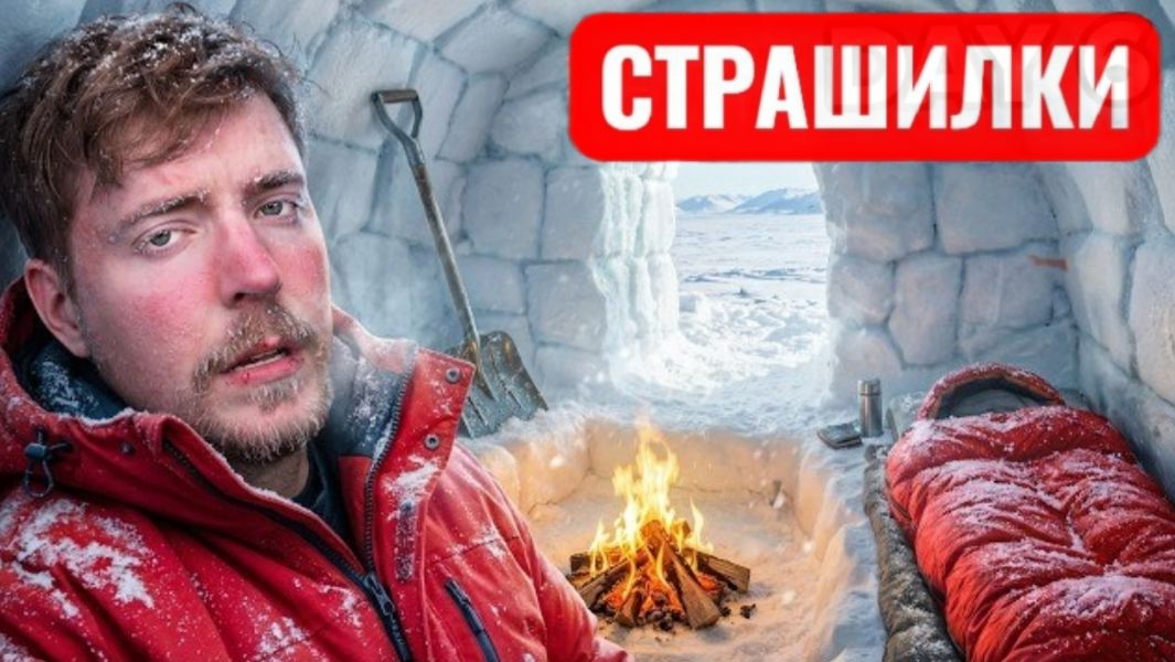 Провёл неделю в ужасной Антарктиде. Страшилки. смотреть онлайн
