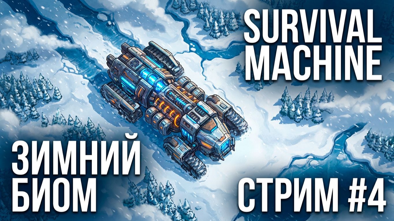 Survival Machine - ЗИМНИЙ БИОМ! КООП ( Кооперативное прохождение )🕹 Стрим #4 смотреть онлайн