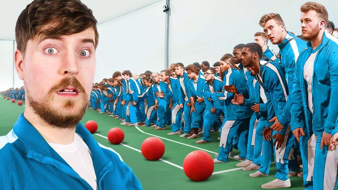 САМЫЙ КРУПНЫЙ ВЫШИБАЛА В МИРЕ MRBEAST МИСТЕРБИСТ НА РУССКОМ смотреть онлайн