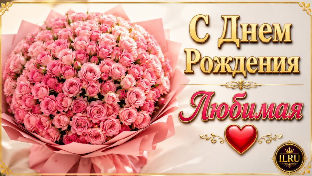 С Днем Рождения Любимая ❤️ Самое Красивое Поздравление Для Любимой Женщины