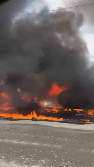 Одна из трасс на подконтрольной  части Херсонской области