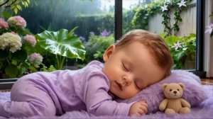 💤 КОЛЫБЕЛЬНАЯ ДЛЯ МАЛЫШЕЙ 🌧️ Моцарт и Брамс под шум дождя | Музыка для сна детей