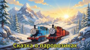 Сказка о паровозиках Слушать на ночь Детская сказка Для детей Добрые истории Алексей Лукшин