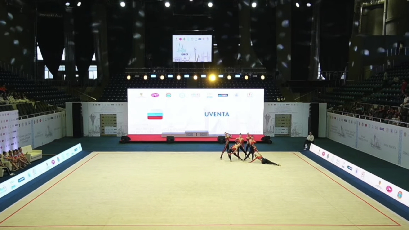 Uventa Junior RUS Short program International Tournament ASTANA ALAN CUP IFAGG смотреть онлайн