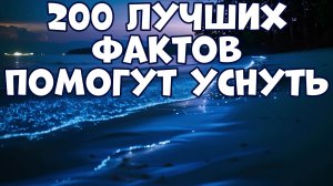 200 ЛУЧШИХ ФАКТОВ, КОТОРЫЕ ПОМОГУТ УСНУТЬ