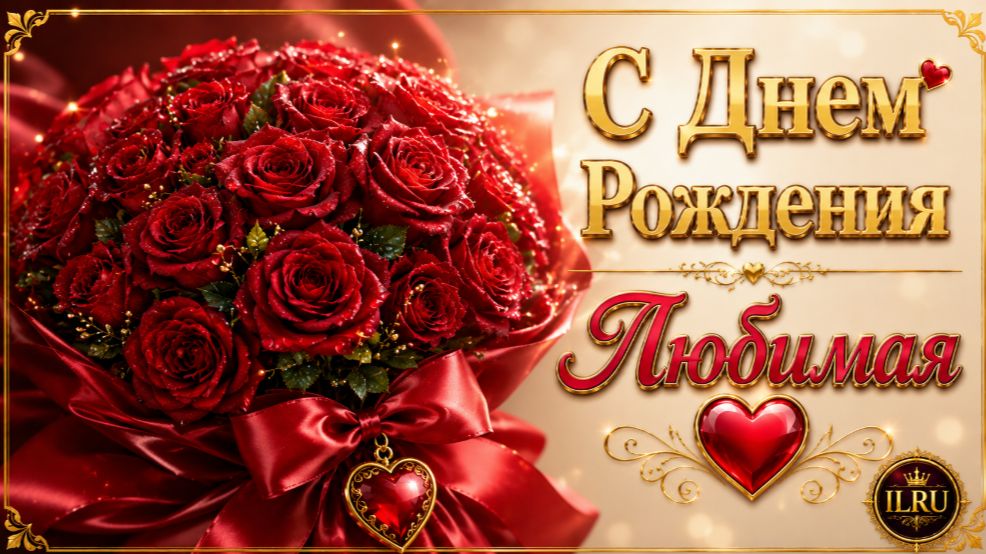 С Днем Рождения Любимая Жена 😘  Классное Поздравление
