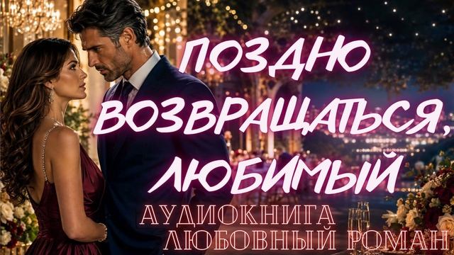 АУДИОКНИГА: ПОЗДНО ВОЗВРАЩАТЬСЯ, ЛЮБИМЫЙ: СЛУШАТЬ ЛЮБОВНЫЙ РОМАН смотреть онлайн