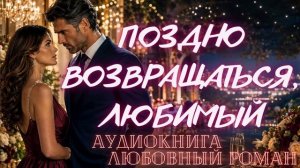 АУДИОКНИГА: ПОЗДНО ВОЗВРАЩАТЬСЯ, ЛЮБИМЫЙ: СЛУШАТЬ ЛЮБОВНЫЙ РОМАН