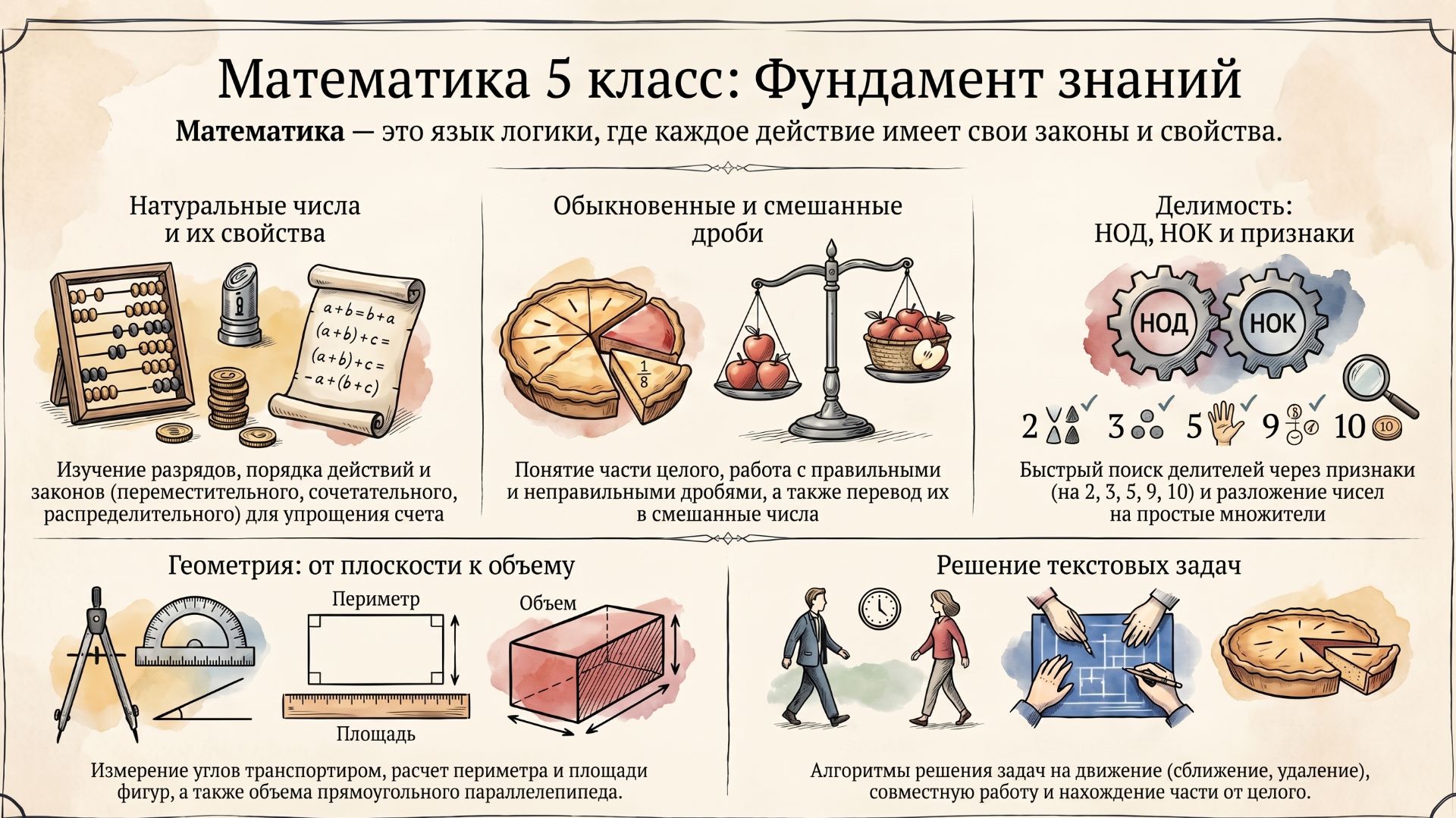 85. Обыкновенные дроби и смешанные дроби