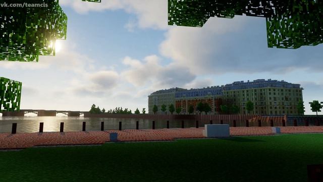 Санкт-Петербург в Minecraft 1 к 1 смотреть онлайн