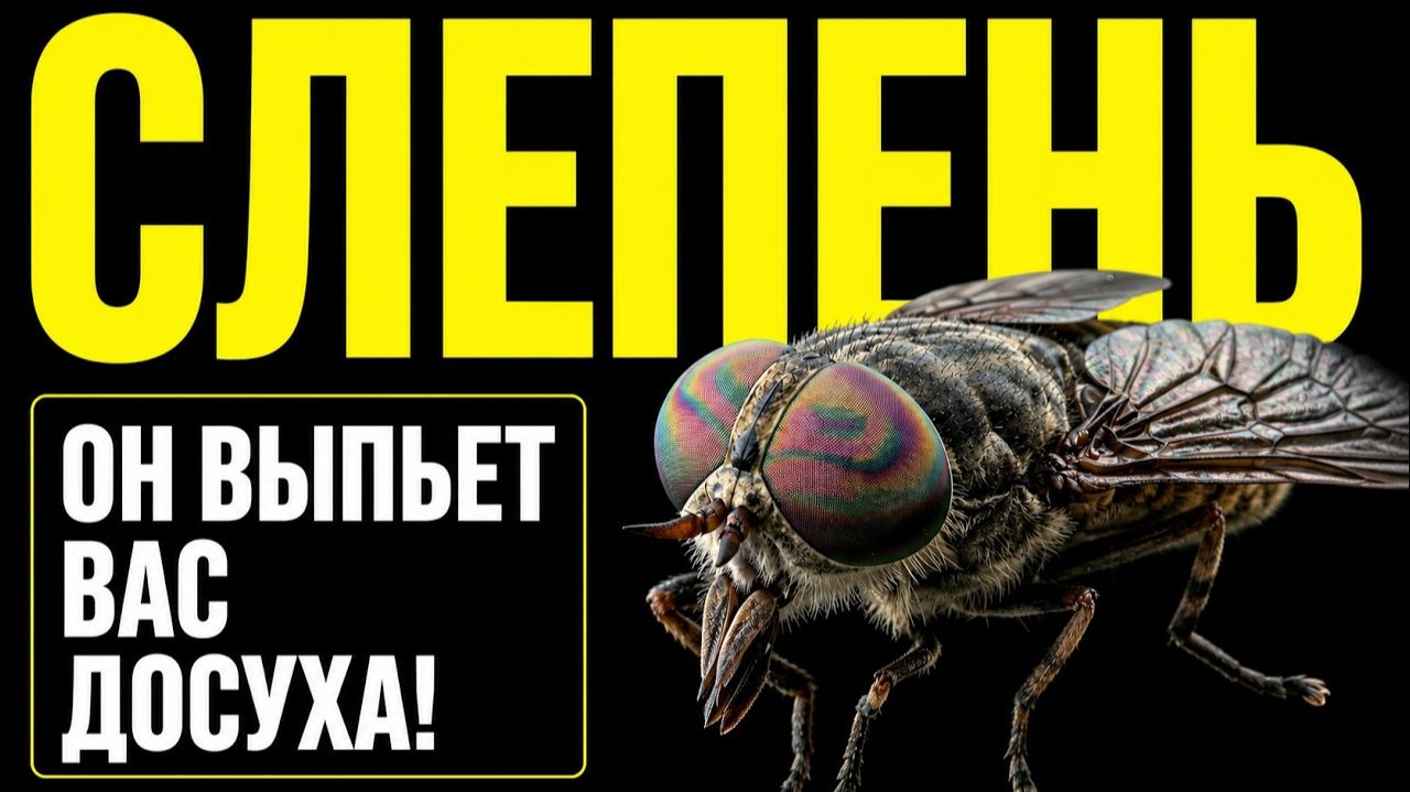СЛЕПЕНЬ - КРОВОПИЙЦА, КОТОРОГО ВЫ НЕДООЦЕНИВАЕТЕ  (Грань Непознанного)