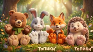 Топики идут на танец нас зовут! | Танец Друзей | Детская Песня.