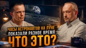ЧАСЫ АСТРОНАВТОВ НА ЛУНЕ ПОКАЗАЛИ РАЗНОЕ ВРЕМЯ — ЧТО ЭТО? | Александр Никитин и Роман Голунов