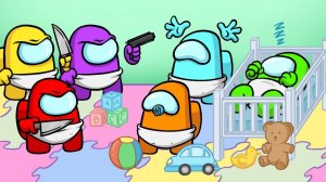 АМОГУСЫ но каждый стал 👶МАЛЫШОМ!!!