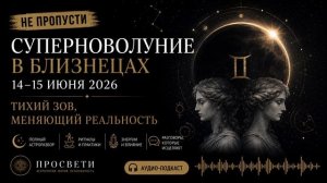 НЕ ПРОПУСТИ. НОВОЛУНИЕ В БЛИЗНЕЦАХ 14 - 15 ИЮНЯ 2026:🔮 полный астрологический разбор