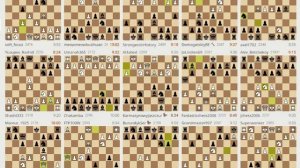 Трансляций шахмат на сайте Lichess – запись №1 - 160of230
