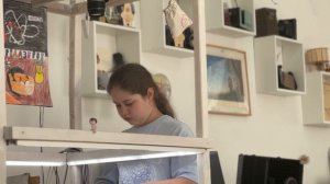 Козлова Маша съемки скелетика Афанасия_Студия мультимедиа Пчелиный рой г.Екатеринбург 2026_